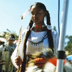 Afro-indián amerikai cherokee lány