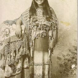 Oyebi lány, Kiowa Törzs ca. 1894.