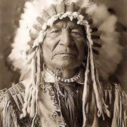 Sitting Bear Medicine Man, Kiowa harcos (1800-1871, Kansas).